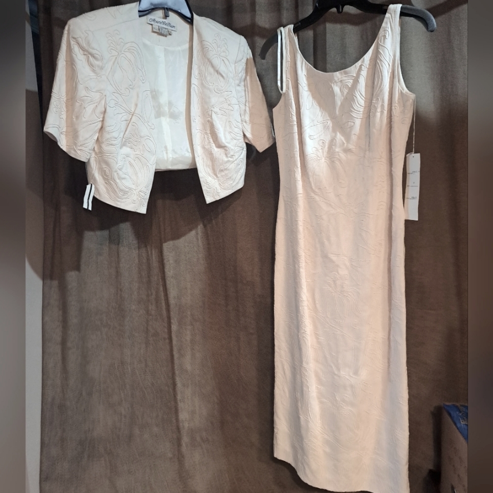 Vintage NWT Dead stock Marie St. Claire 2pc Dress sz 6